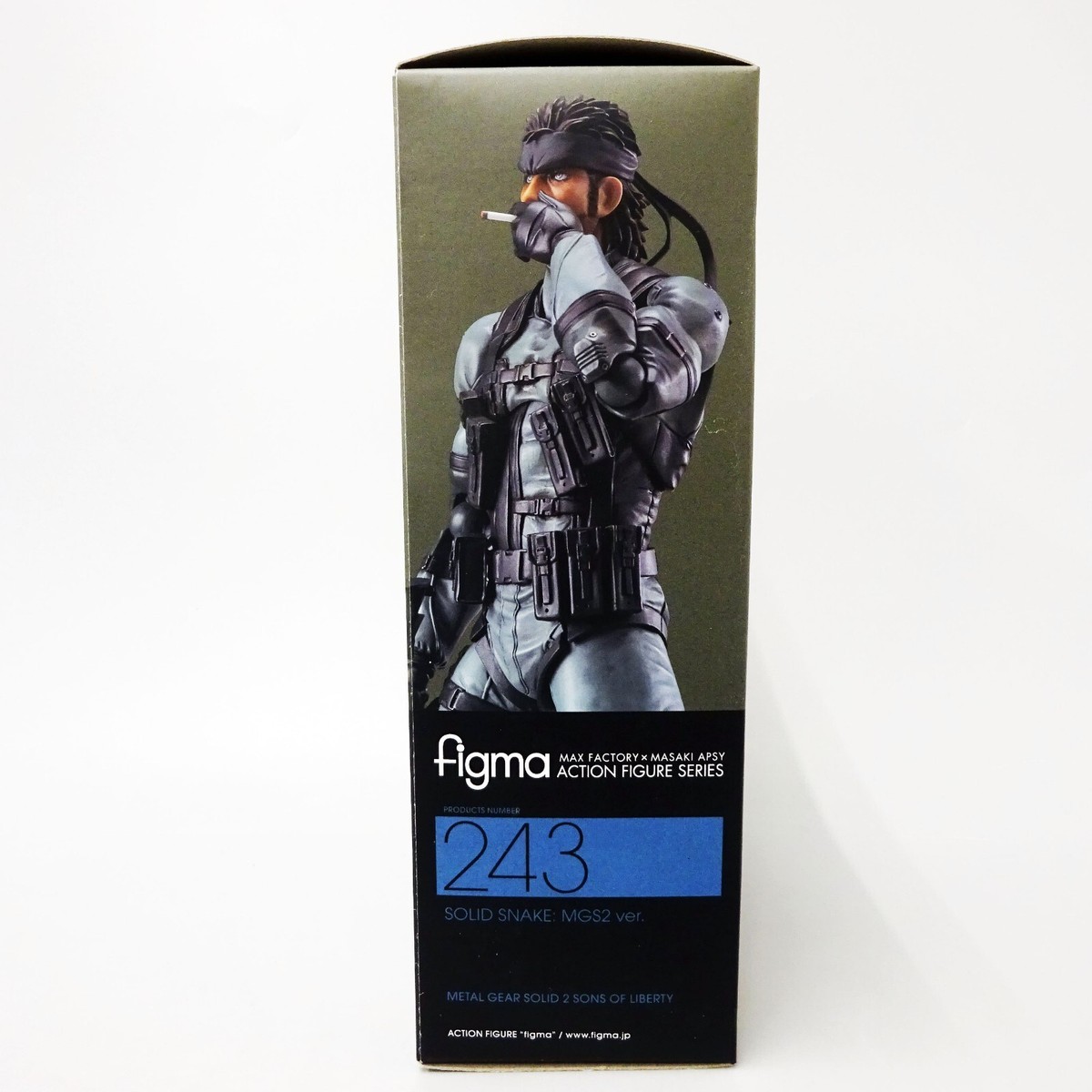 figma 243 Metal Gear Solid 2 Sons of Liberty Solid Snake MGS2 Ver