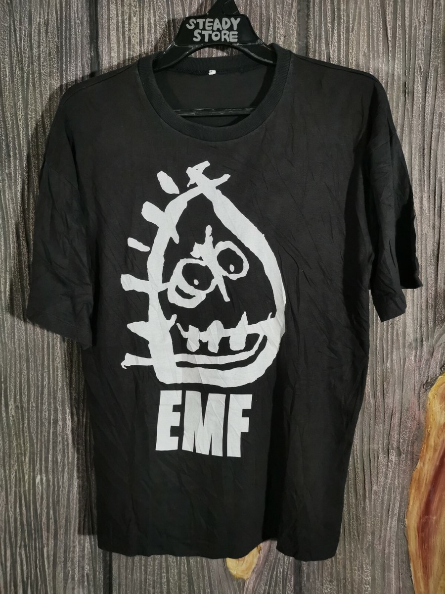 1992年 UKロックバンド EMF ツアーTシャツ 1992年 UKロックバンド EMF