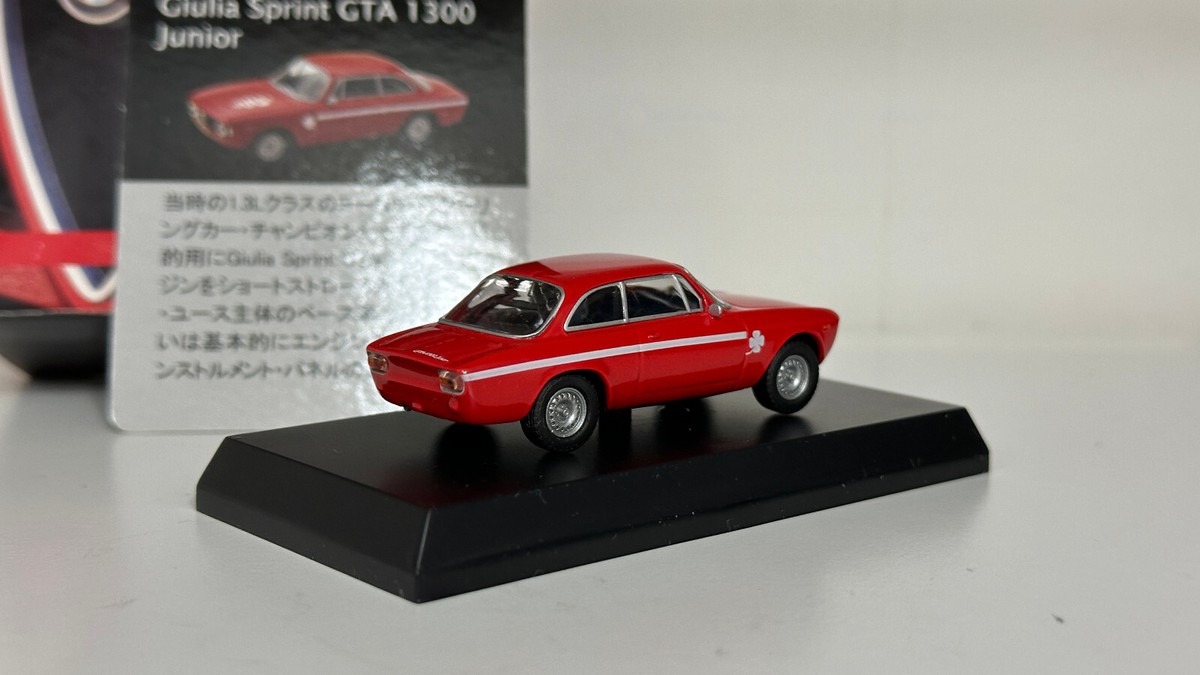 京商1/64アルファロメオGiuliaSprint GTA 1300Junior 1/64 diecast
