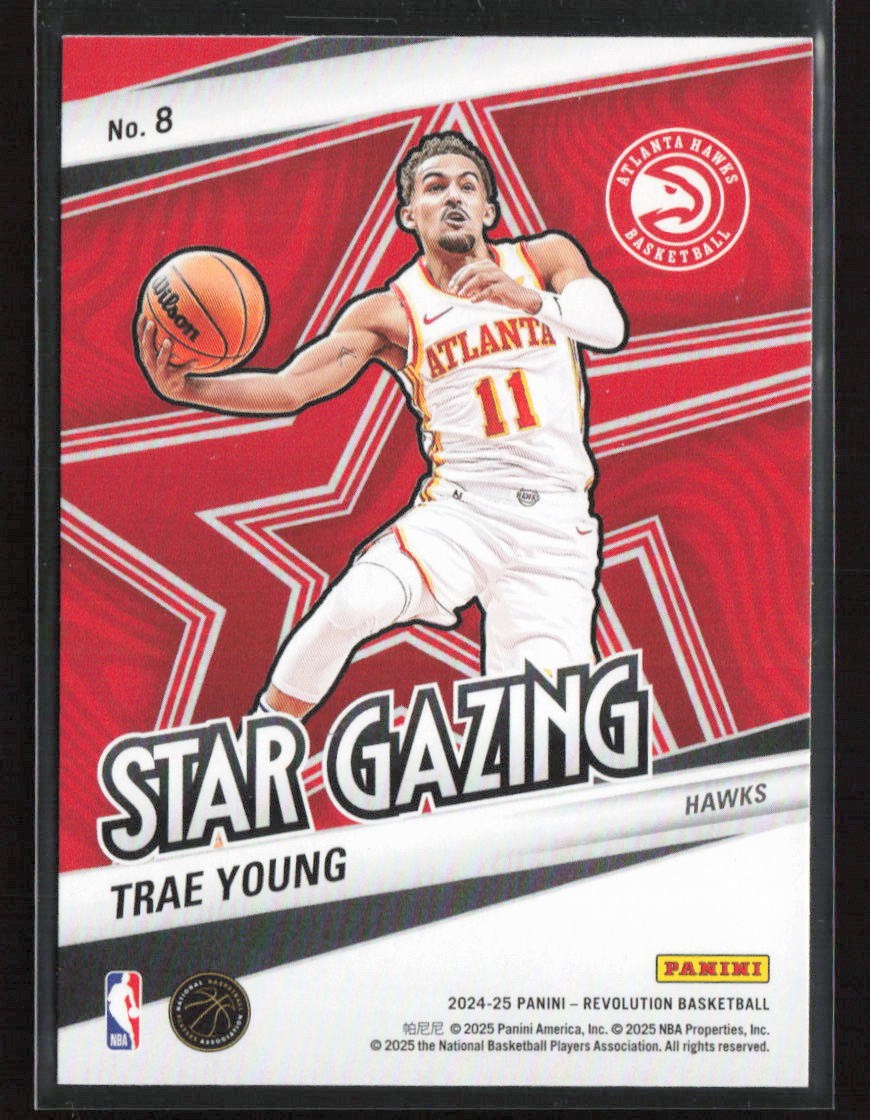 2024-25 Panini Revolution - Star Gazing Trae Young #8 for sale