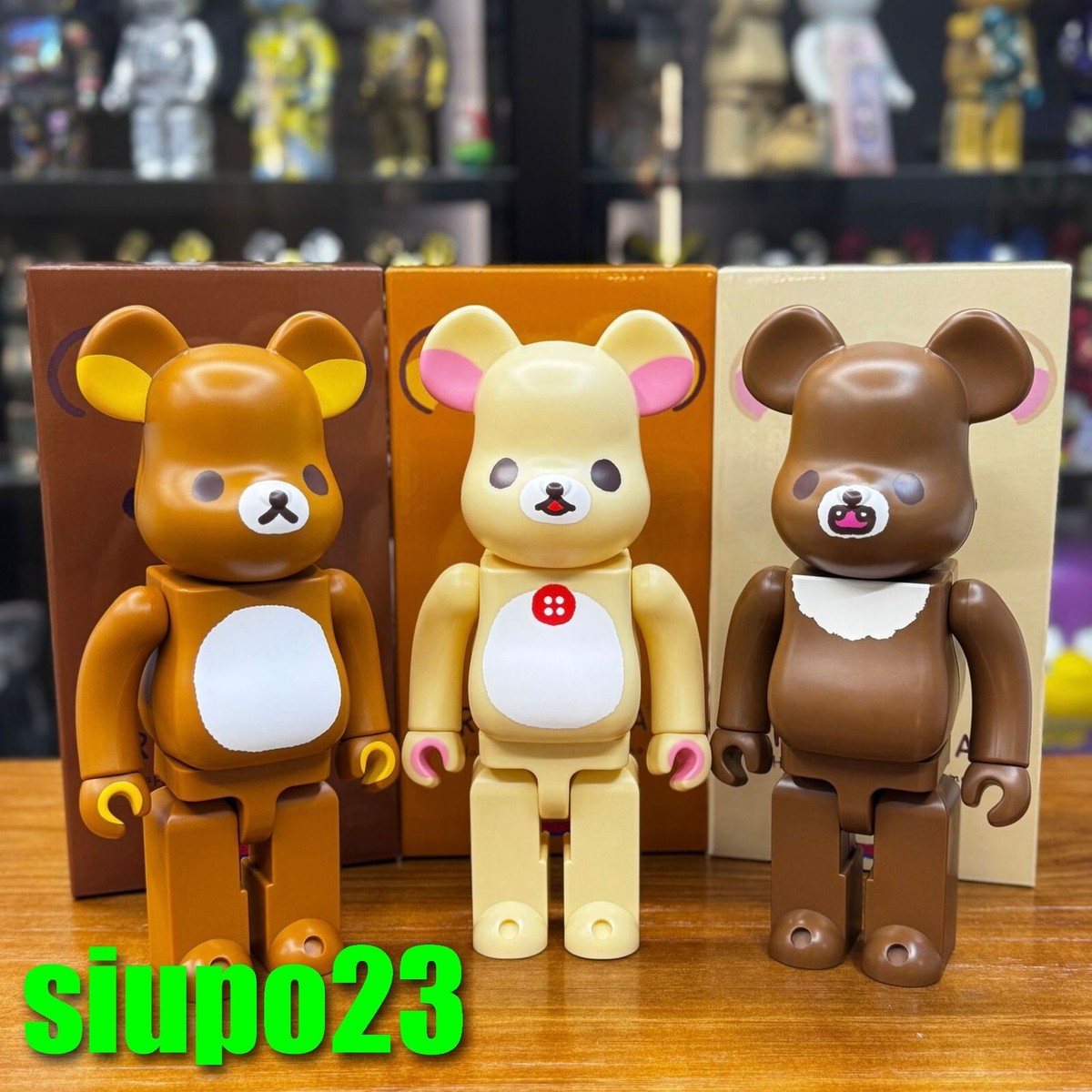 3体セット】 BE@RBRICK リラックマ 400％