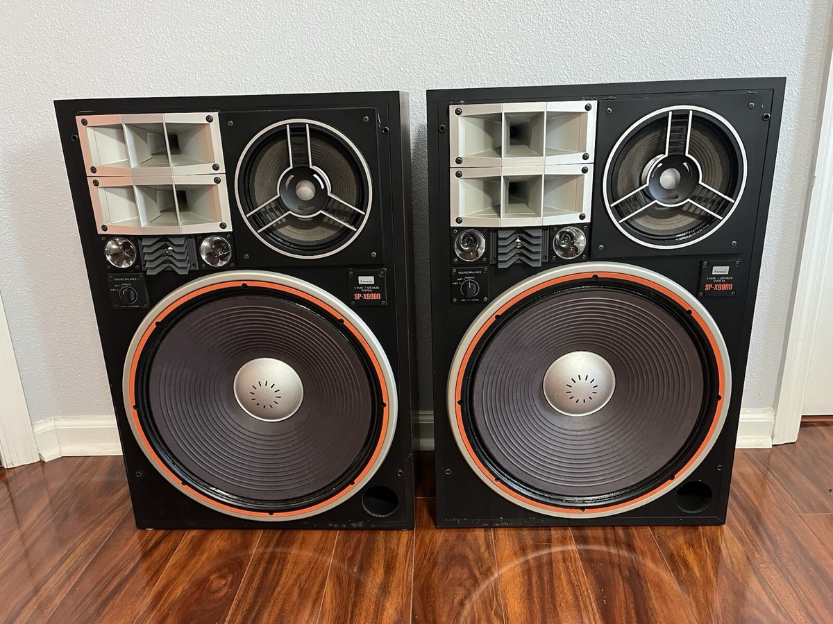 Sansui SP-X9900 5 Way 7 Speaker System Speakers Pair | eBay