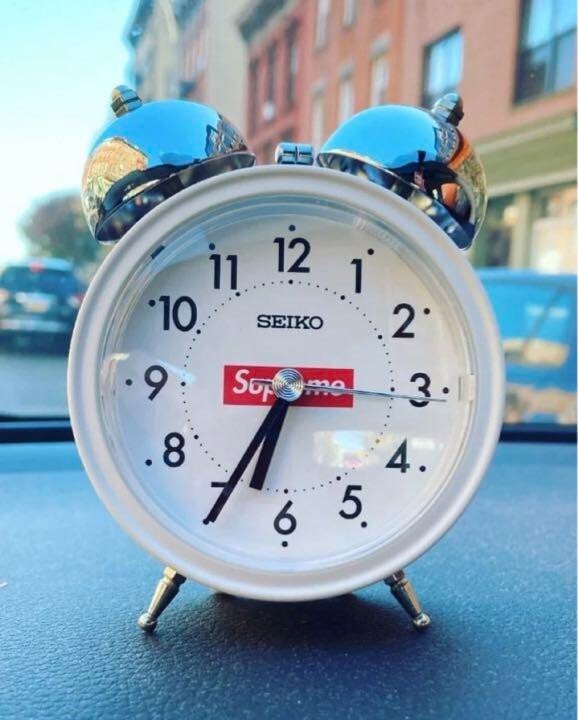 シュプリーム 22AW × Seiko セイコー Alarm Clock