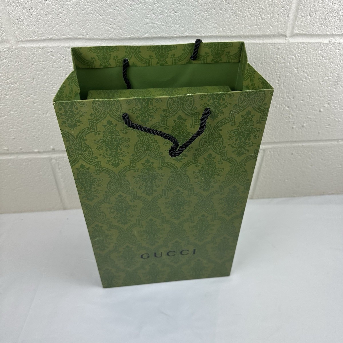 GUCCI 紙袋セット 緑 グッチ GUCCI 紙袋 3枚セット ショッパー