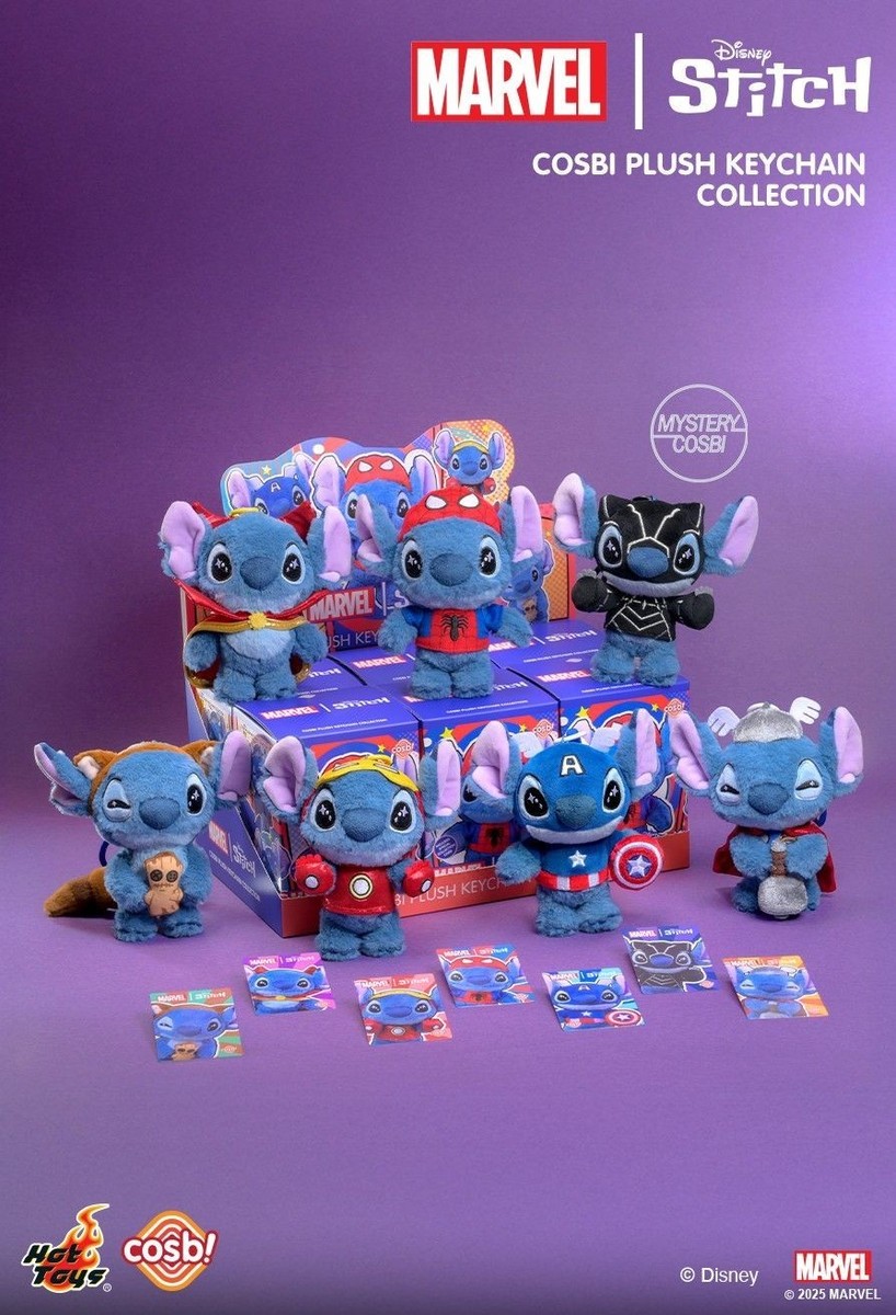 cosbi MARVEL×STITCH BOX 完全未開封 シュリンク付き Hot Toy Cosbi