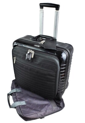 Rimowa Salsa Deluxe Hybrid 30L Black 2-Wheels Carry Case Suitcase