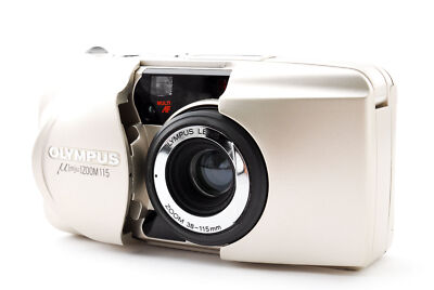 Near MINT] OLYMPUS μ mju Zoom115 DELUXE 38mm-105mm Film Panorama