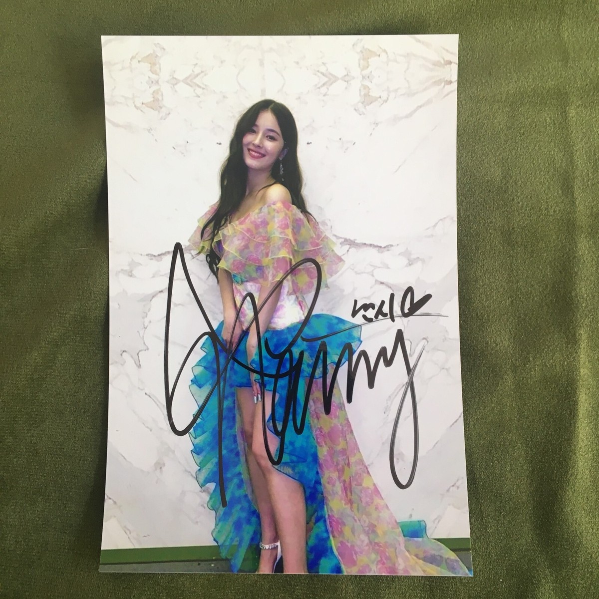 MOMOLAND NANCY Autographed Signed Photo 4*6 K-POP 2022 #Nice | eBay