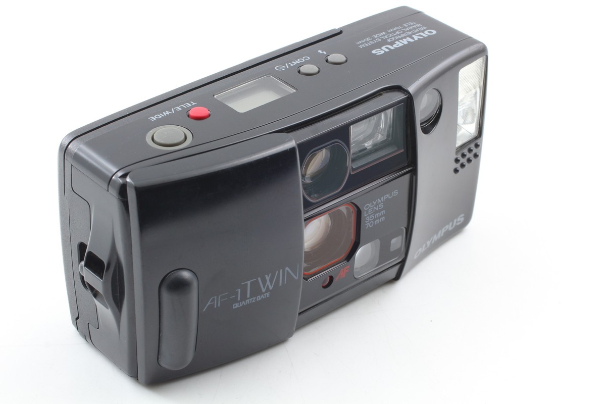 Exc+5] OLYMPUS AF-1 Twin Quartzdate Film Camera w/ 35mm f2.8 Lens