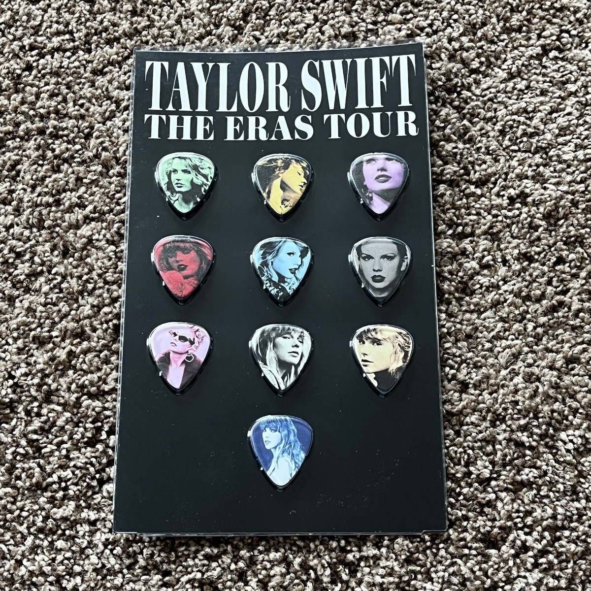 NEW Taylor Swift The Eras Tour Guitar Picks set of 10 | eBay