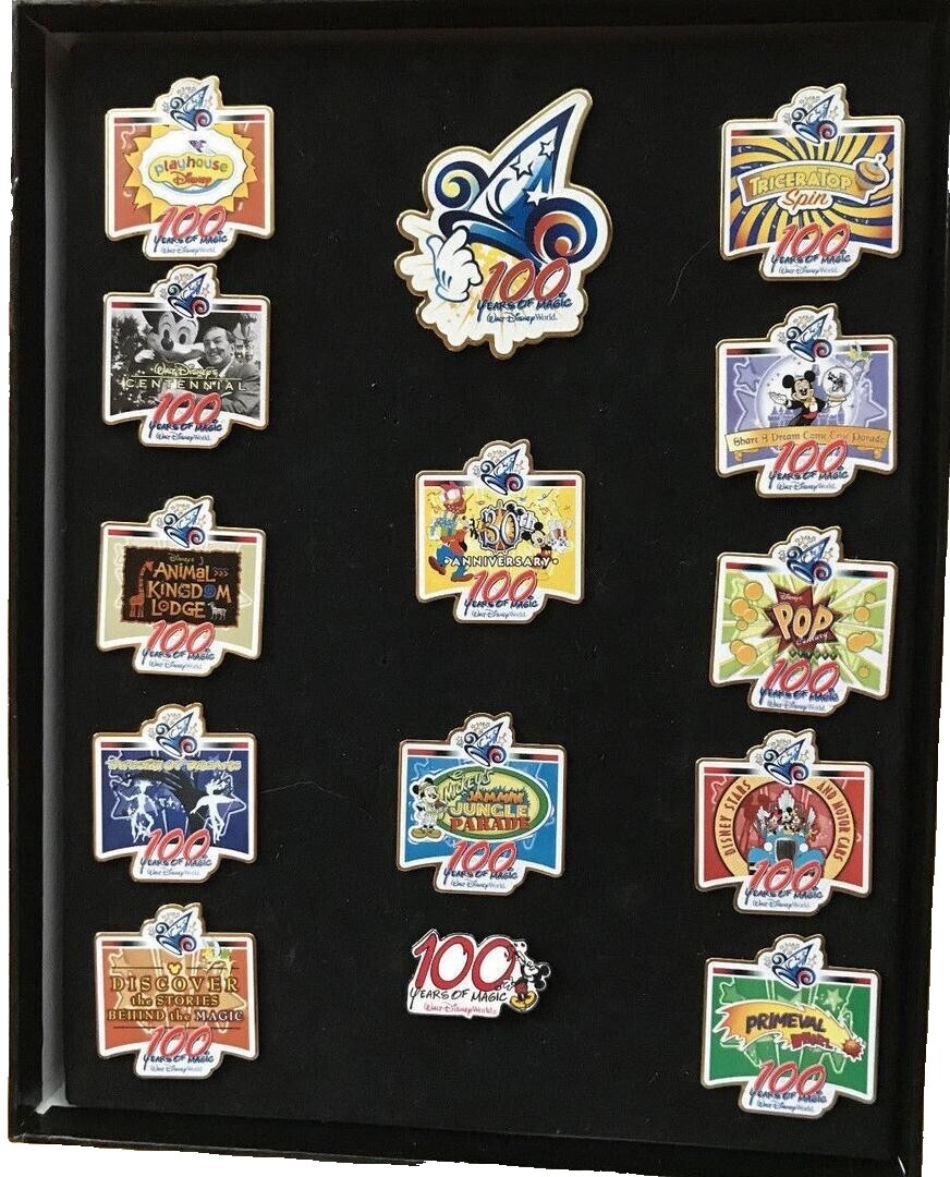 ディズニーピン100 years of magic セット