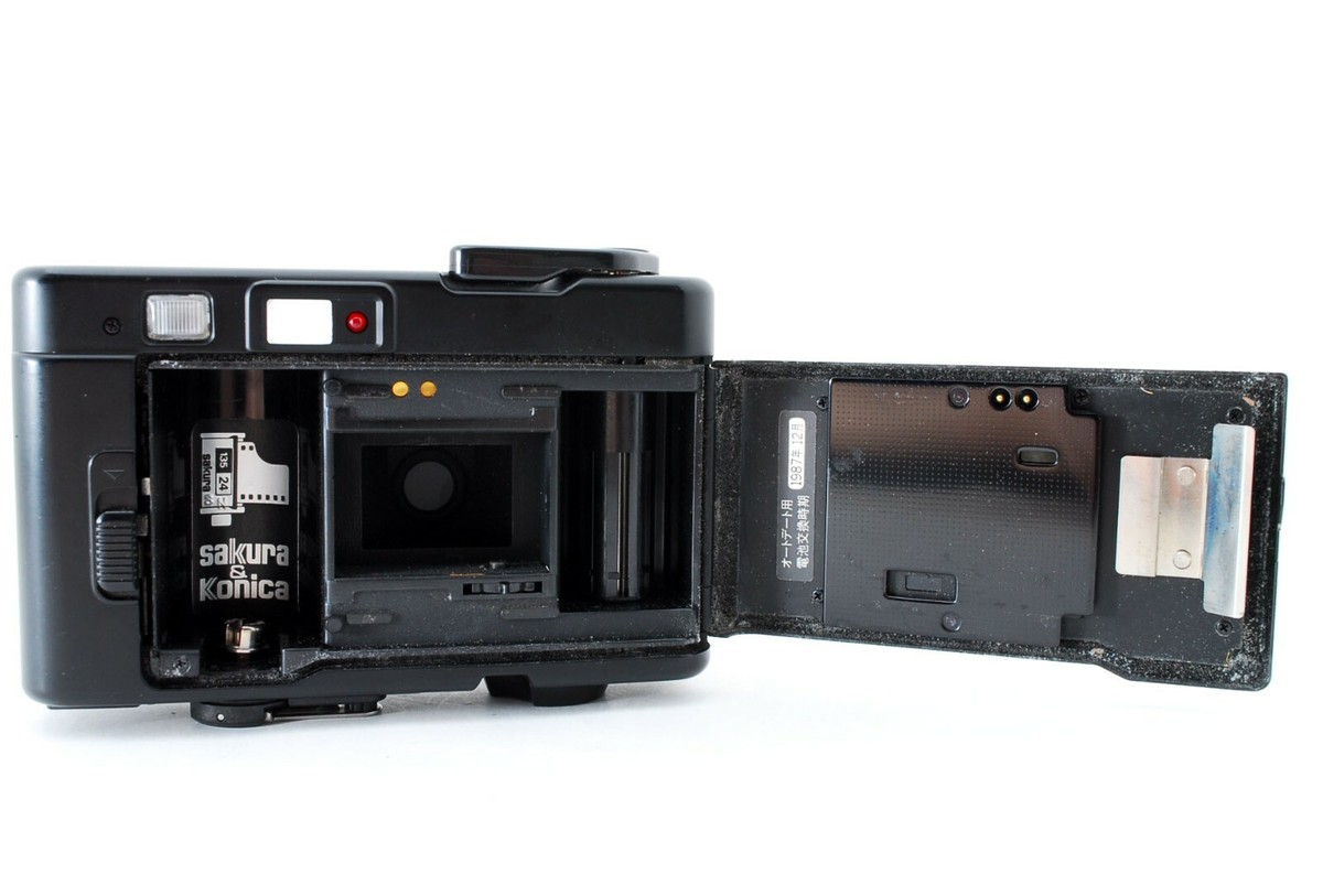 Konica AUTO DATE フィルムカメラ ブラック Vintage Konica EFJ AUTO