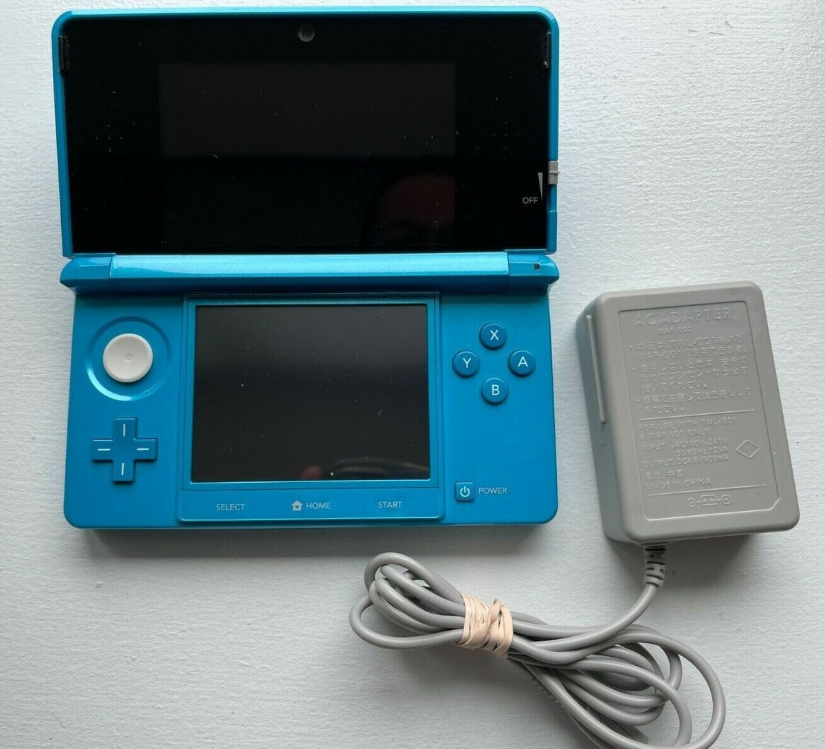Nintendo 3DS Console - Light Blue - Japanese Import - GOOD