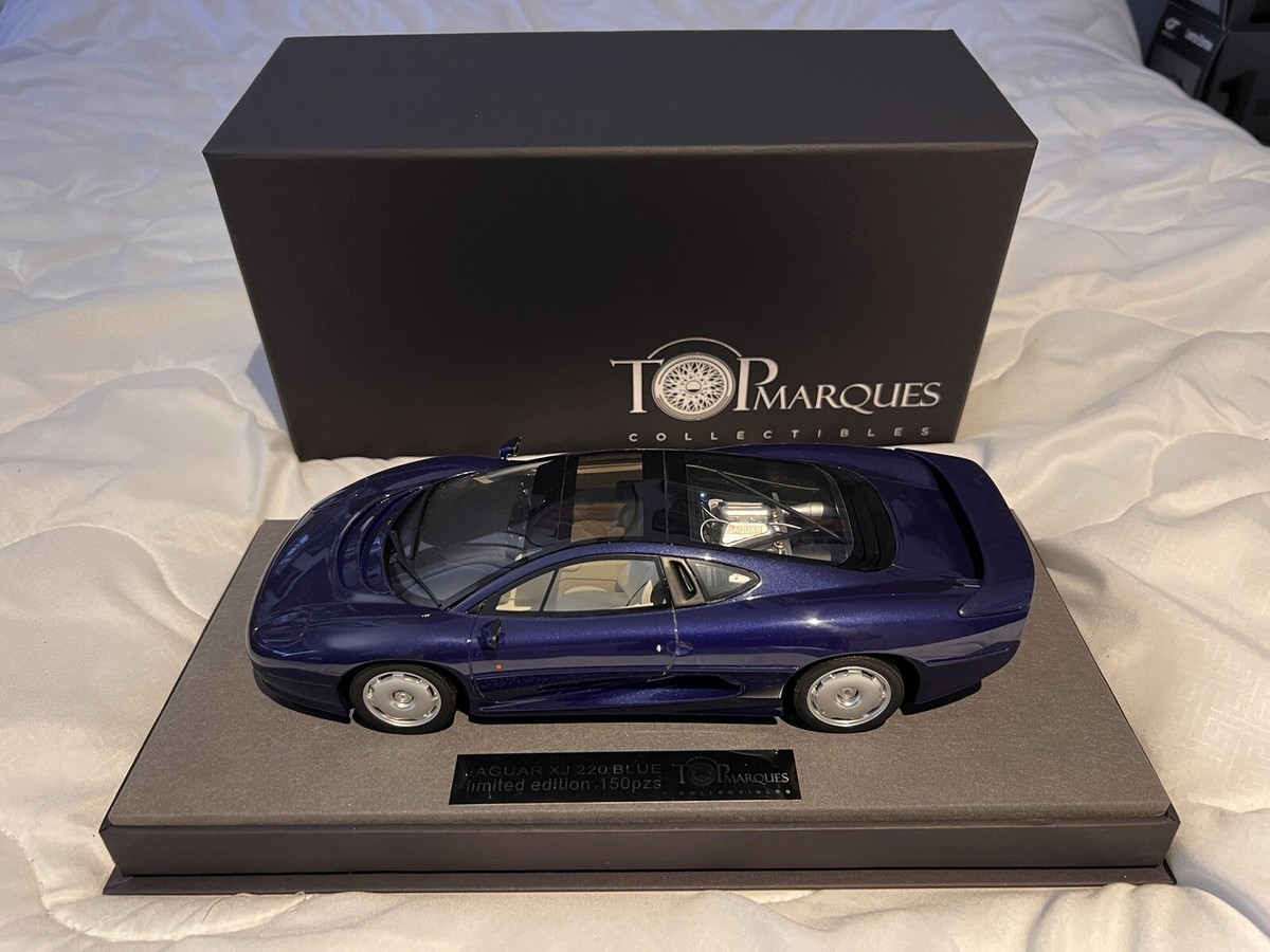 Jaguarジャガー XJ220 blue 1/18 ミニカー 1/18 Top Marques Jaguar