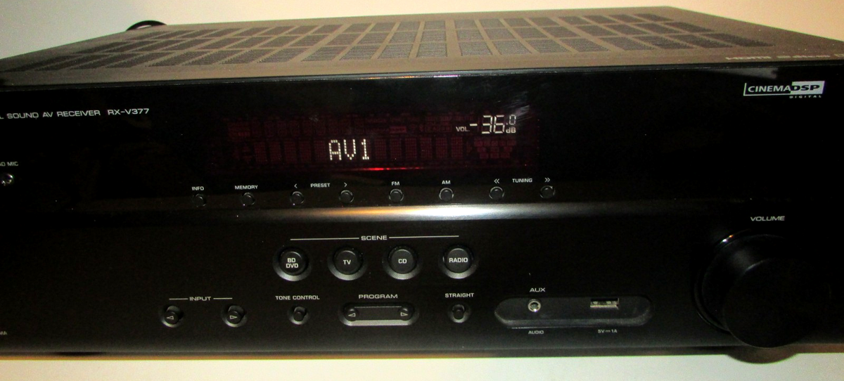 Yamaha RX RX-V377 5.1 Channel 180 Watt Receiver for sale online | eBay