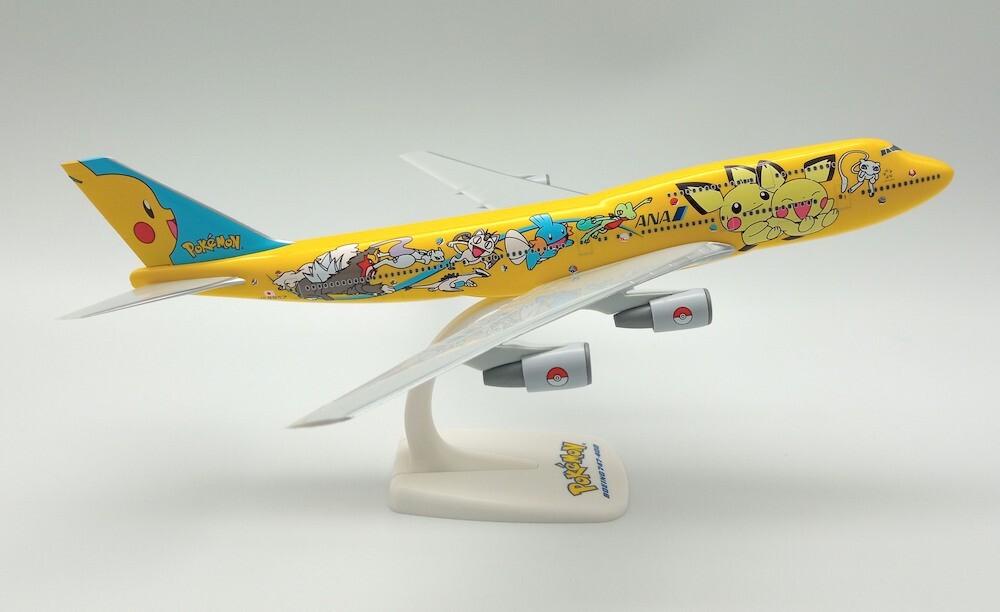 ANA 全日空 JA8965 747-400 ポケモンジェット 模型 1/200 1/500 B747