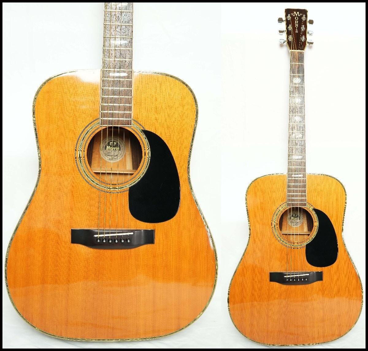 ナルト ギター Morris W-50 TF﻿ TF MORRIS W-50 Natural 1980s Japan