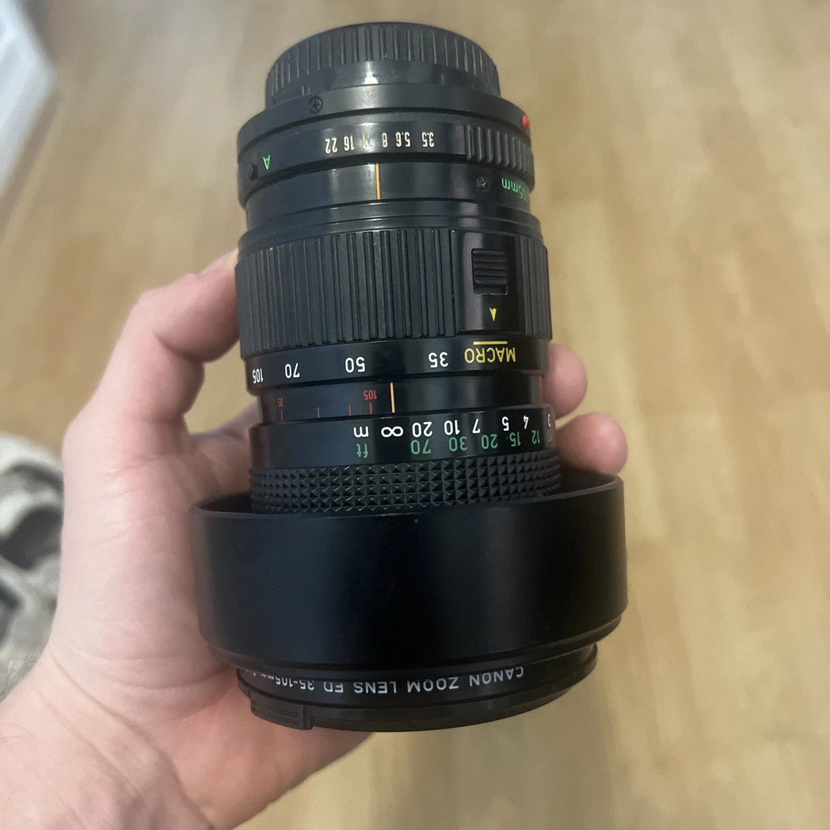 Canon FD f/3.5 Camera Lenses 35-105mm Focal for sale - eBay