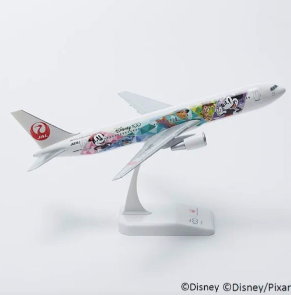 飛行機模型 ディズニー JALハピネスエクスプレス 30th 飛行機模型