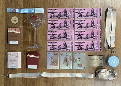 Sabrina Carpenter Short N Sweet Tour official VIP Laminate Ticket