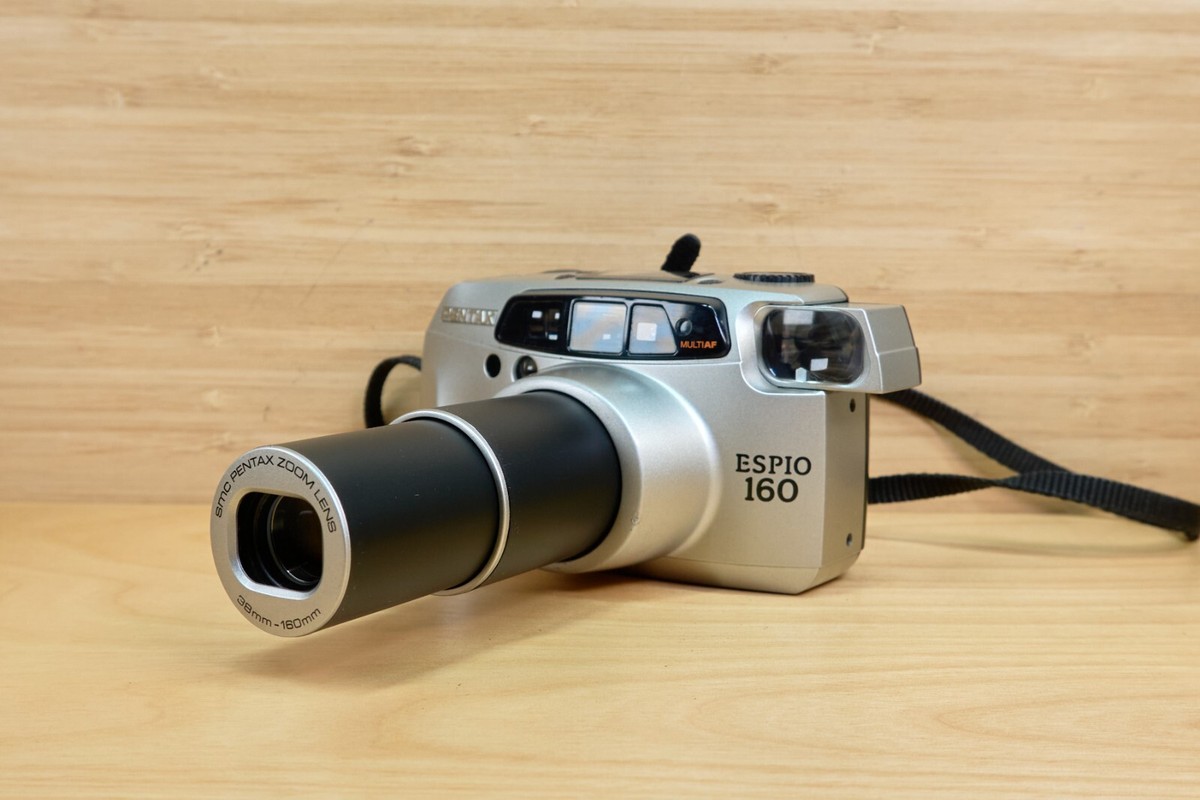 Pentax ESPIO 160 Point and Shoot, 35mm Film Camera, Multi AF, 38
