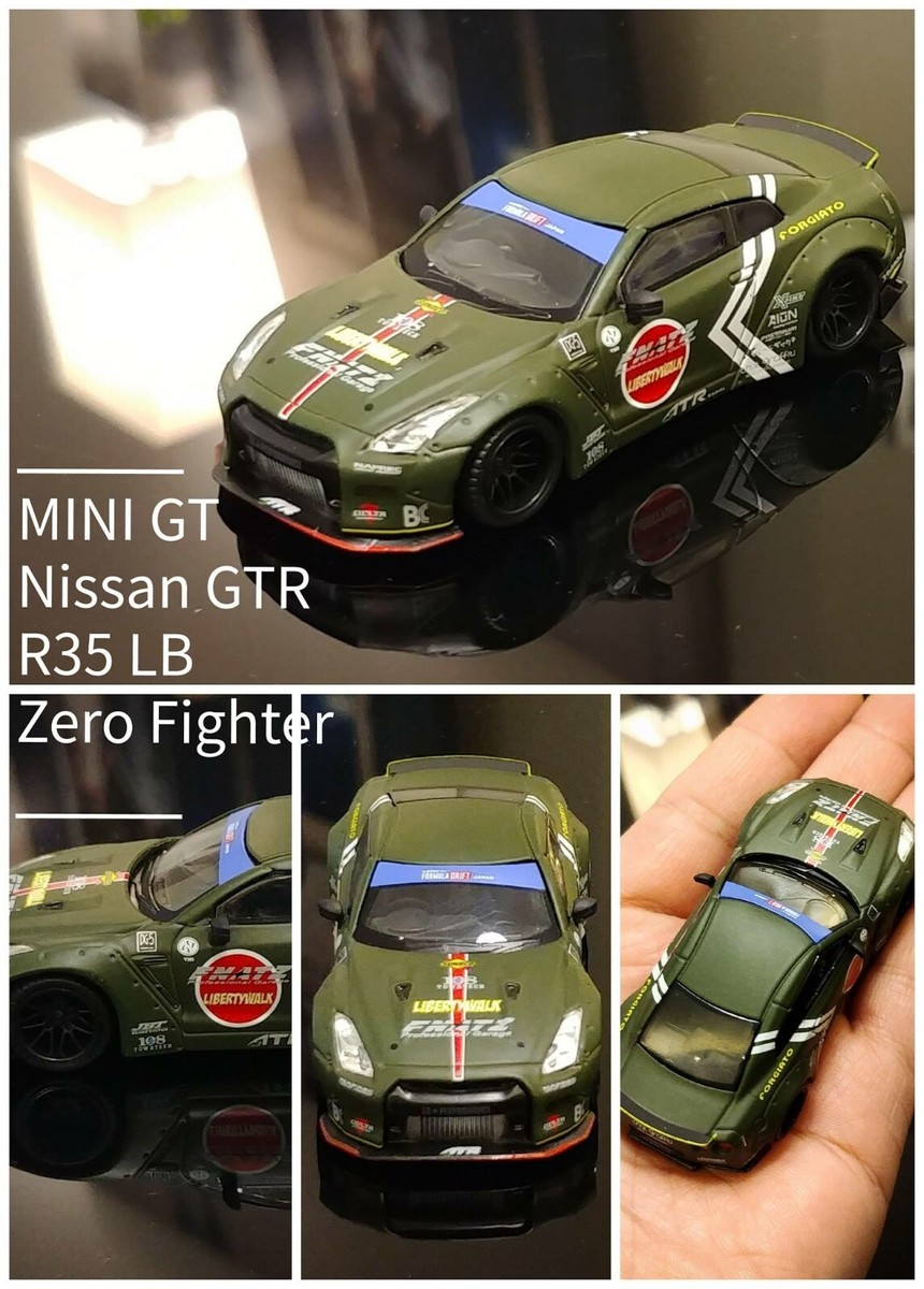 MINI GT GTR R35 スカイライン 6番 戦闘機仕様 1/64 【公式通販】