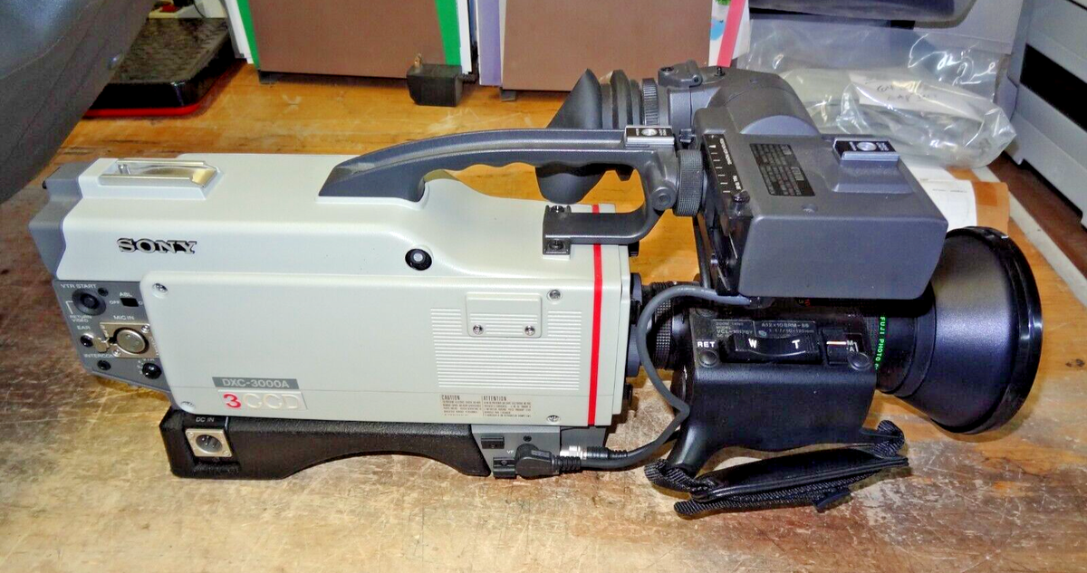 SONY DXC-3000A 3CCD業務用ビデオカメラ本体 SONY DXC-3000A 3CCD業務