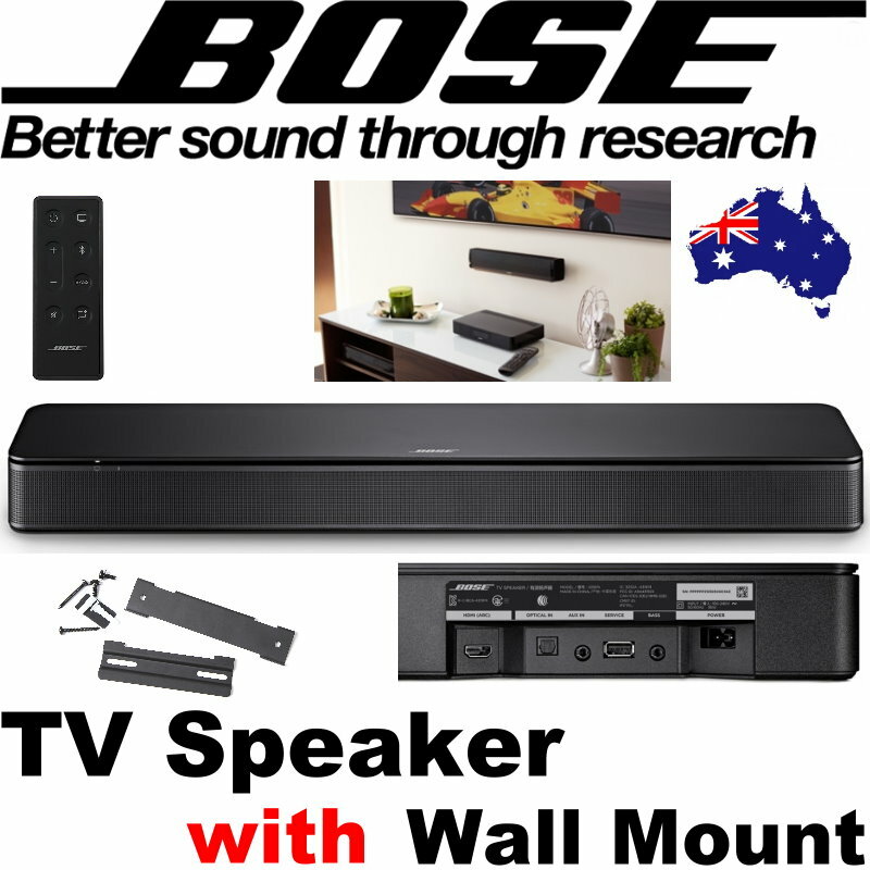 BOSE Solo Soundbar Series 2 Bluetooth TV Speaker with Remote, Wall