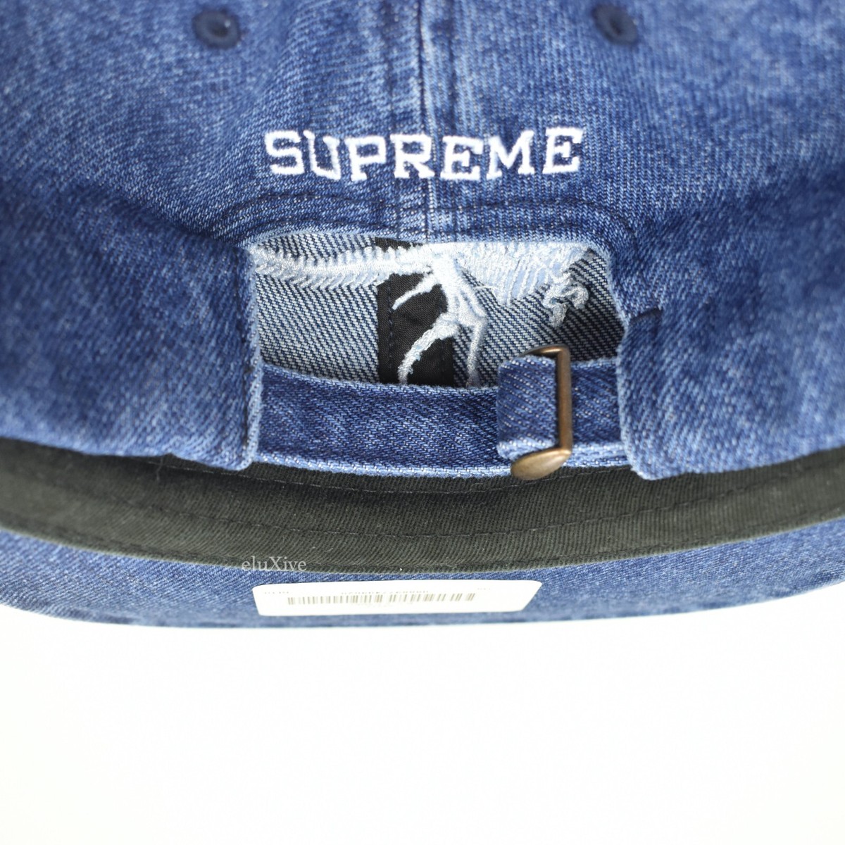 NWT Supreme B.C BC Dinosaur T-Rex Logo Denim Hat 6 Panel Men's