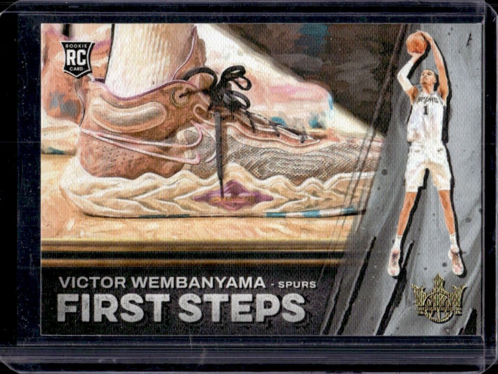 Victor Wembanyama 2023 Court Kings #1 First Steps Price Guide