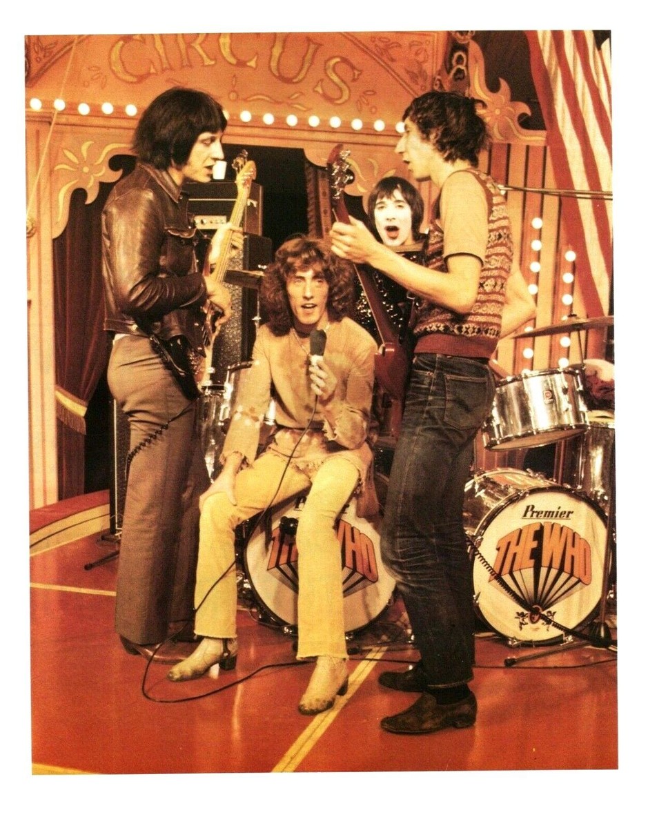 THE WHO 1989 THE KIDS ARE ALRIGHT TOUR PROGRAM BOOK / ROGER