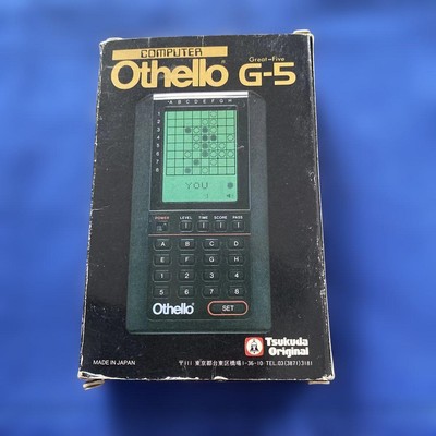 Othello M-II コンピュータゲーム レトロ 電子ゲーム】ツクダ