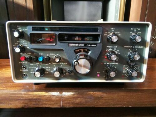 oldJapanese YAESU FR-101 Ham radio receiver Free Shipping from