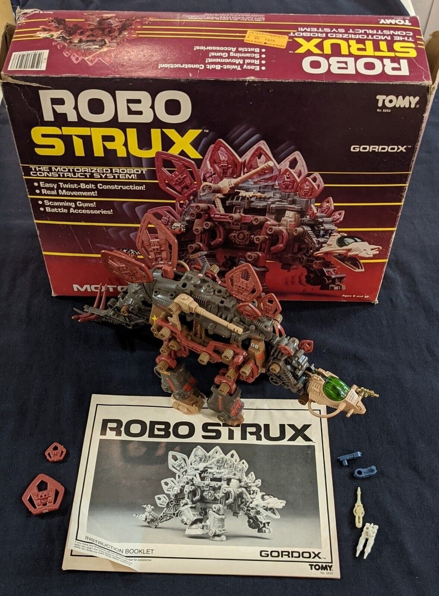 1985 Tomy Zoids ROBO STRUX GORDOX - Incomplete, Functional Motor