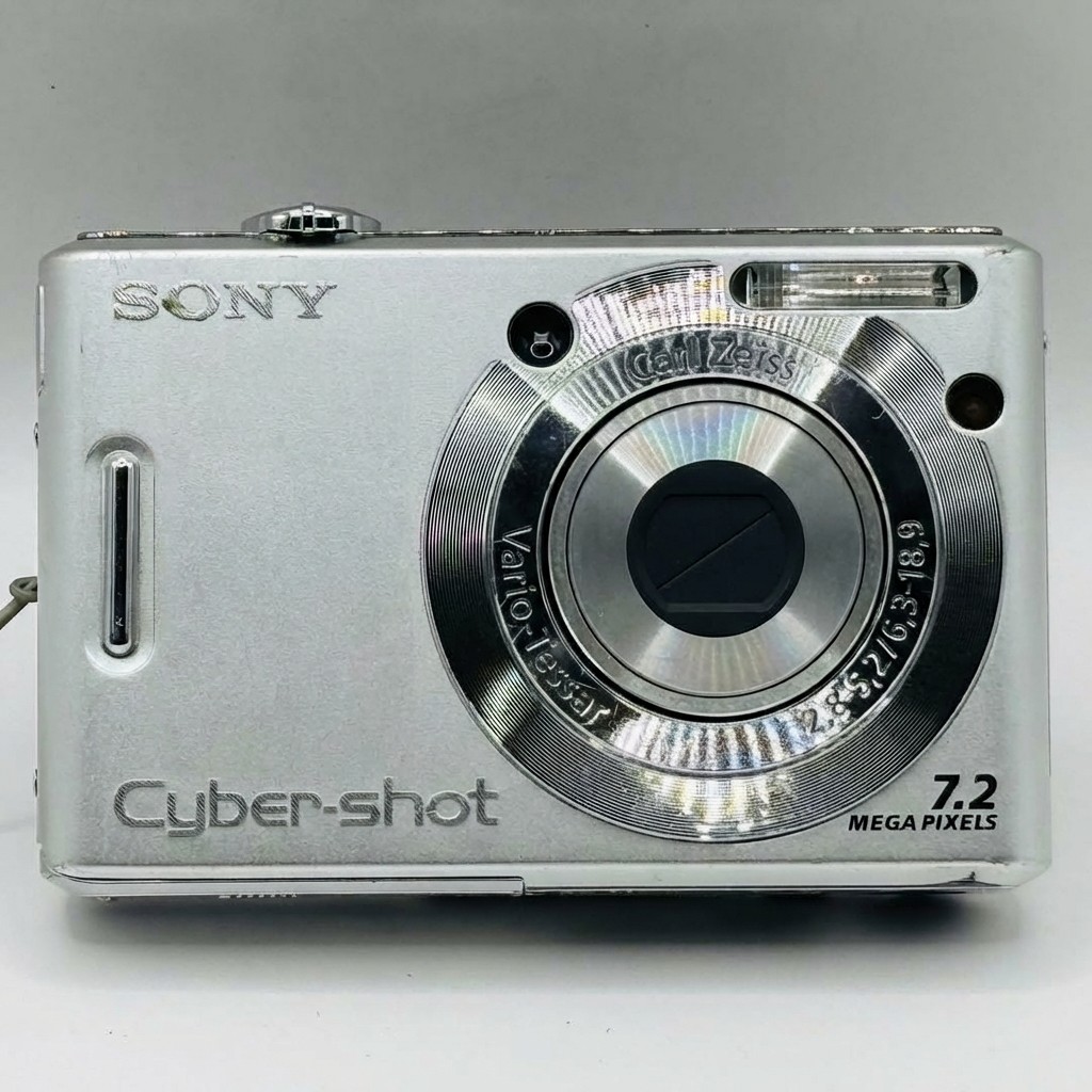 Sony Cyber-shot DSC-W35 7.2MP Digital Camera - Silver for sale