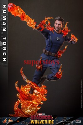 Presale Hot Toys MMS789 1/6 Deadpool & Wolverine Human Torch