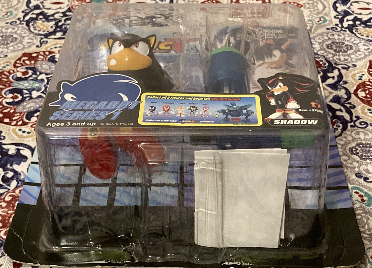 Toy Island) Sonic X MEGABOT SERIES 1 Shadow the Hedgehog Figure