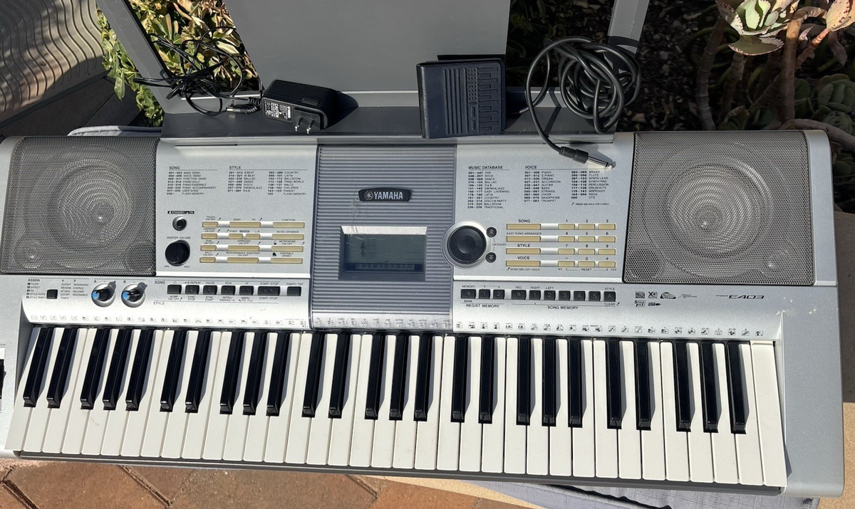 鍵盤楽器 PSR-E403 Yamaha PSR E-403 Tested Working Keyboard With