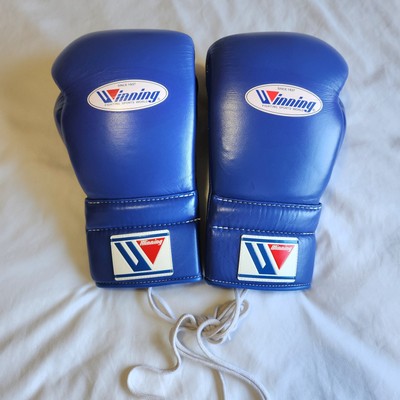 winning ウイニング ボクシンググローブ 14oz 青 MS-500B winning