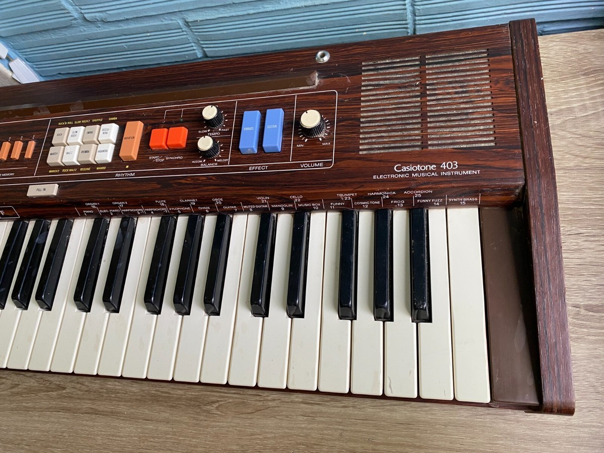 Vintage CASIO ヴィンテージピアノ Casiotone 403 Casio Casiotone 403