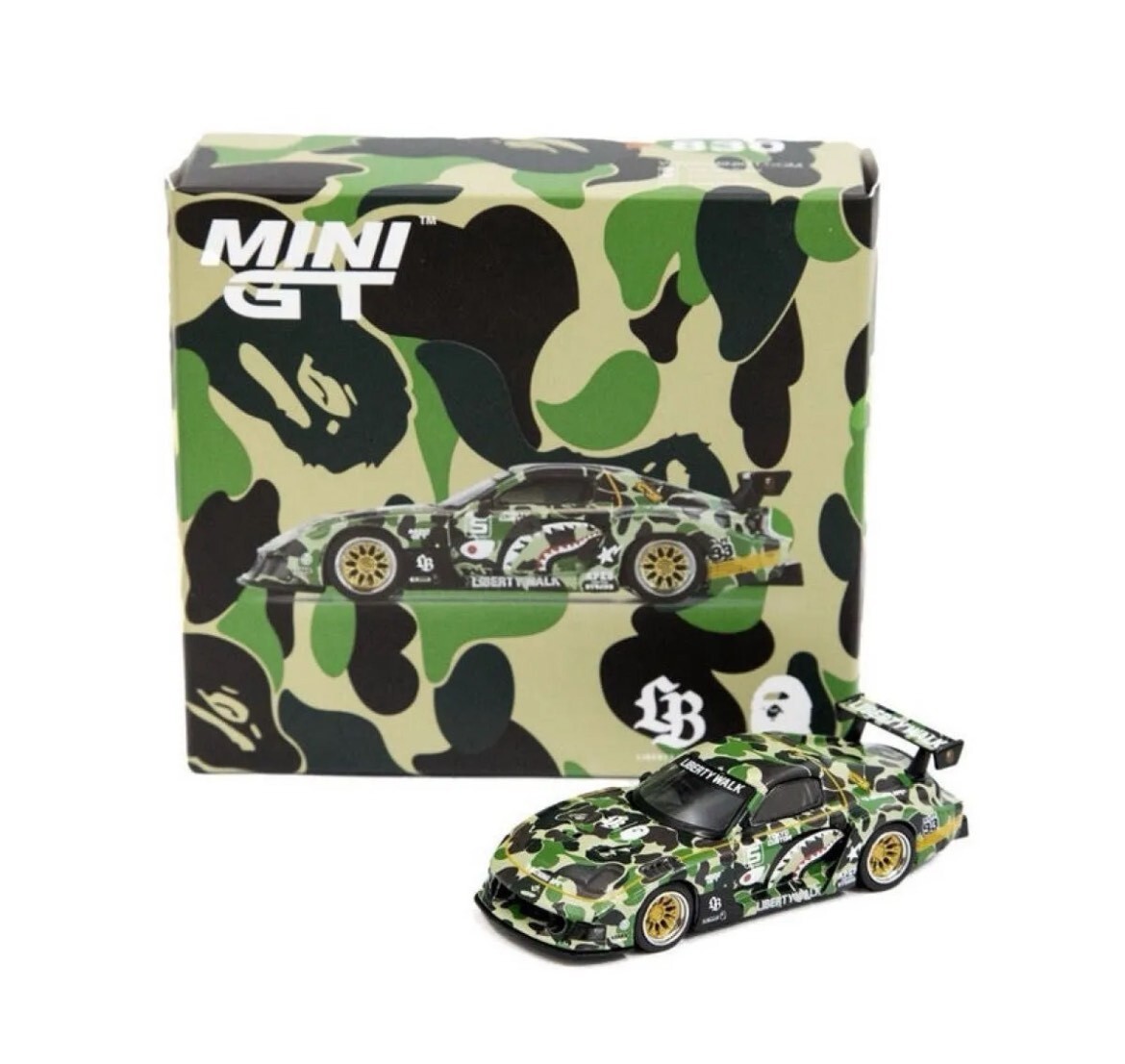 MiNiGTリバティウォーク ウラカン オートサロン数量限定 MC60-WH