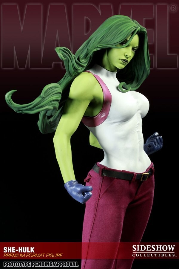 Sideshow Exclusive SHE HULK PREMIUM FORMAT Statue -MINT in BOX | eBay