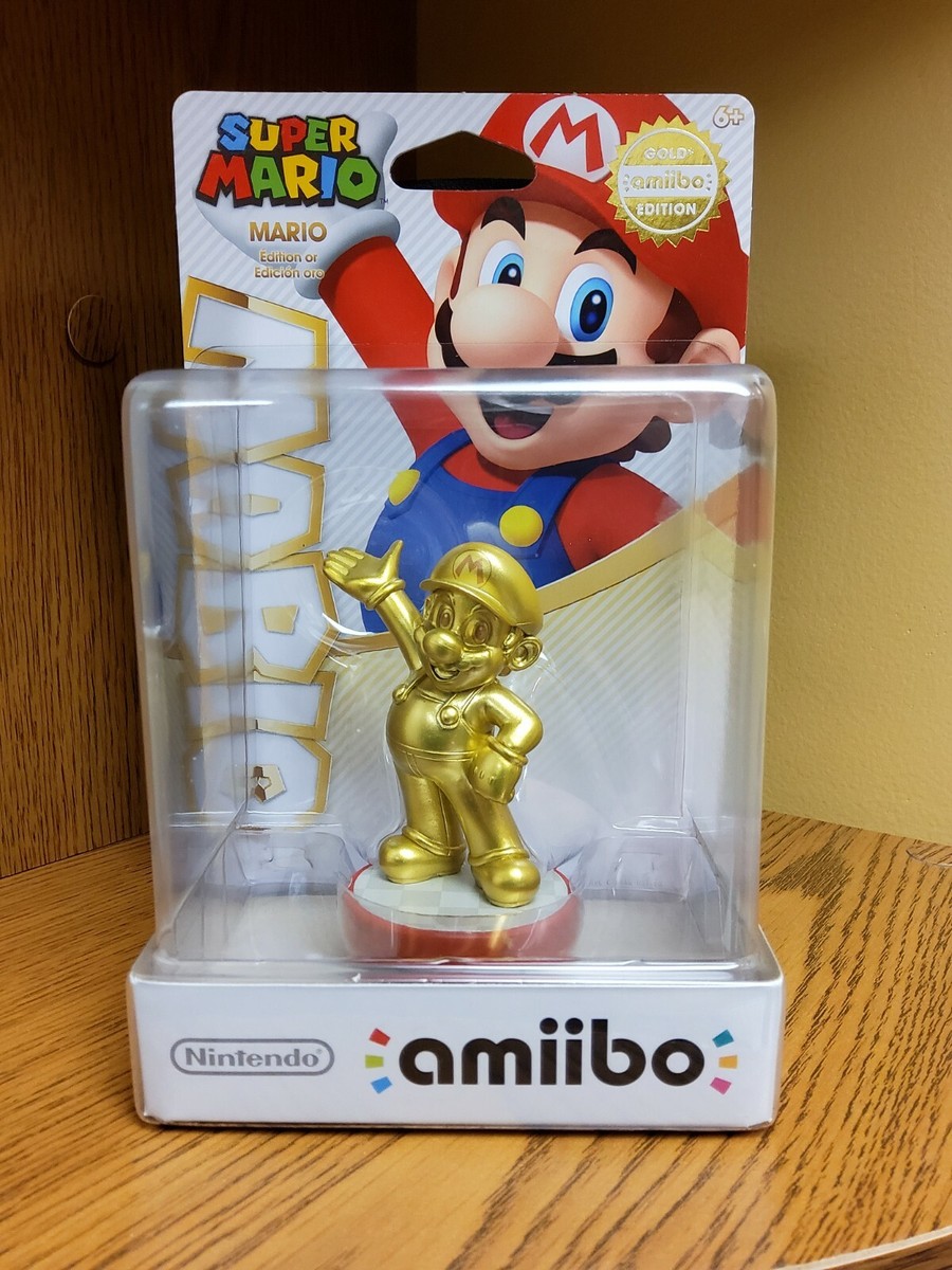 未開封】amiibo ゴールドマリオ シルバーマリオ セット amiibo