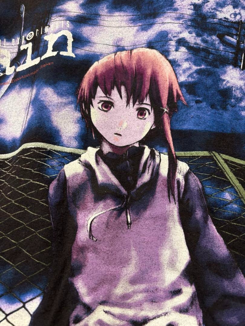 serial experiments lain Geeks Rule Silkscreen Printing T-Shirt