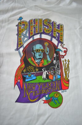 PHISH RARE 1995 NYE MSG POLLOCK T-SHIRT Orig OG NEVER WORN MINT