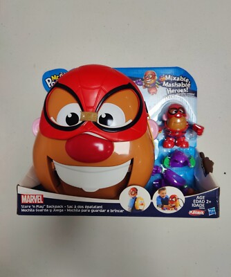 Mr Potato Head STORE N PLAY BACKPACK Spiderman & Goblin Mixable