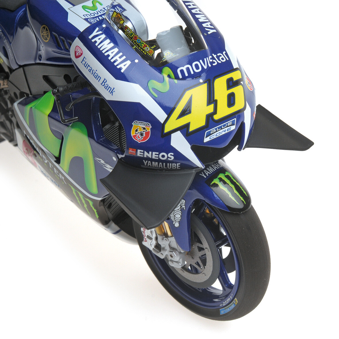 MINICHAMPS Yamaha Yzr-m1 Moto GP 2016 Valentino Rossi Movistar