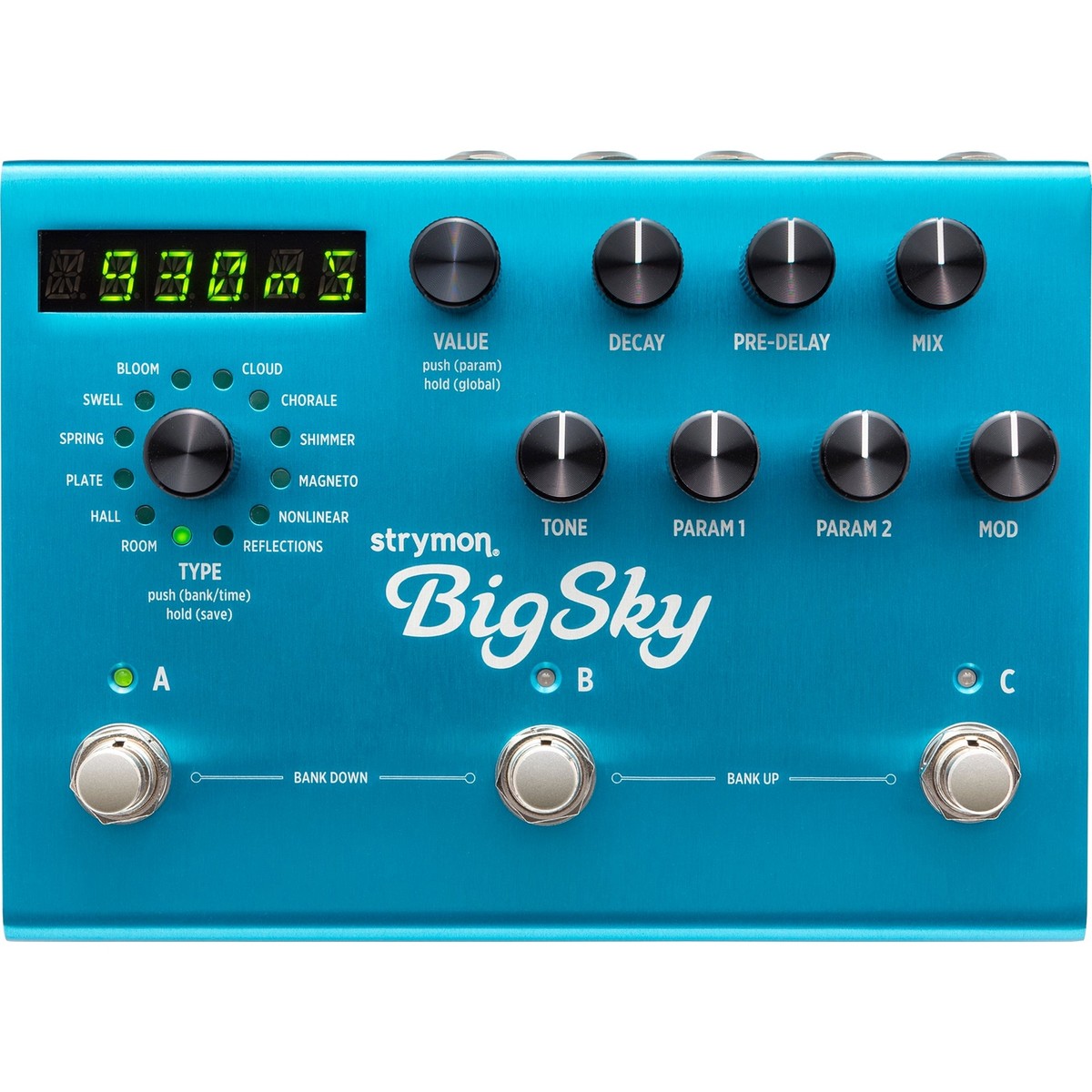strymon blueSky reverb V1 アダプター付き strymon blueSky reverb V1