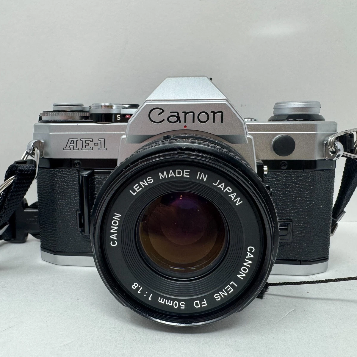 Canon AE-1 ＋FD 50mm 購入 1:1.4 S.S.R C 不動品 Canon AE-1 ＋FD