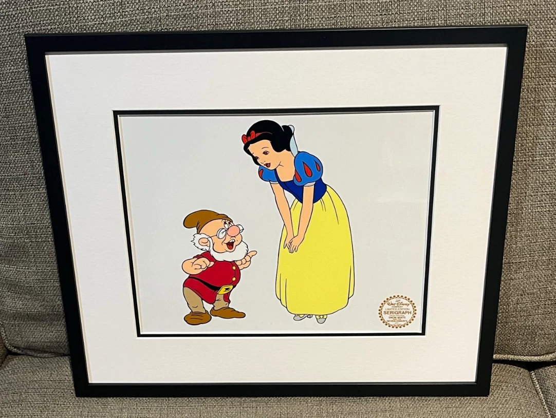 ディズニー セル画 限定品 WH ITE A NEW ディズニー セル画 限定品 WH